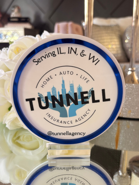 5.5" Small Circle Logo Sign