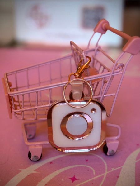 NFC Social Media Keychain
